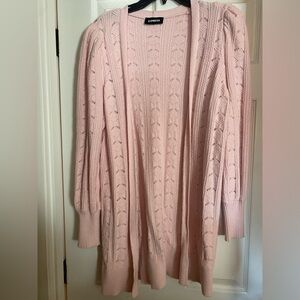 Womens Size M Express Sweater Coat